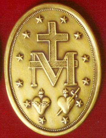 back miraculous medal